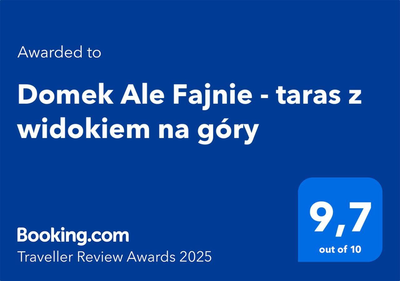 Domek Ale Fajnie - Taras Z Widokiem Na Gory Karpacz Exterior foto
